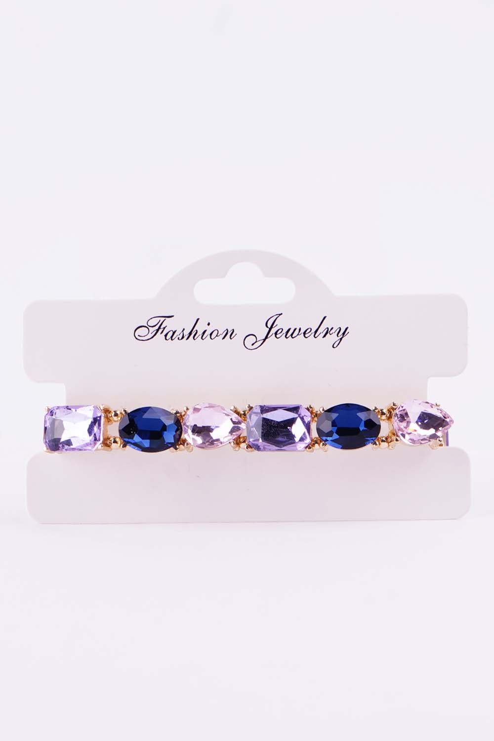 Multi Color Rhinestone Stretch Bracelet
