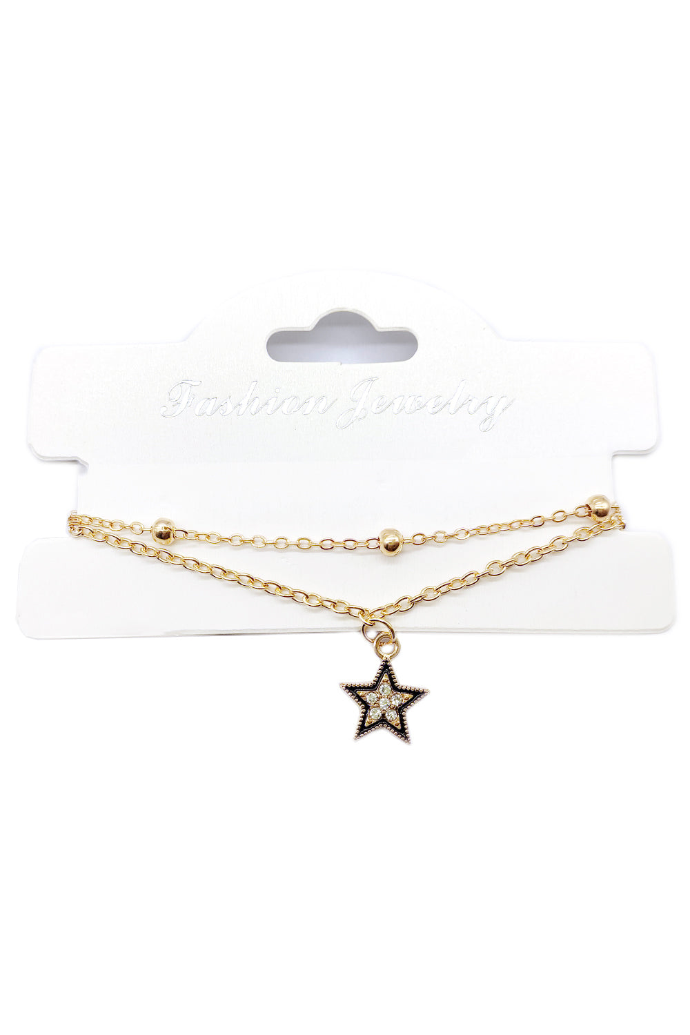 Star Charm Link Bracelet