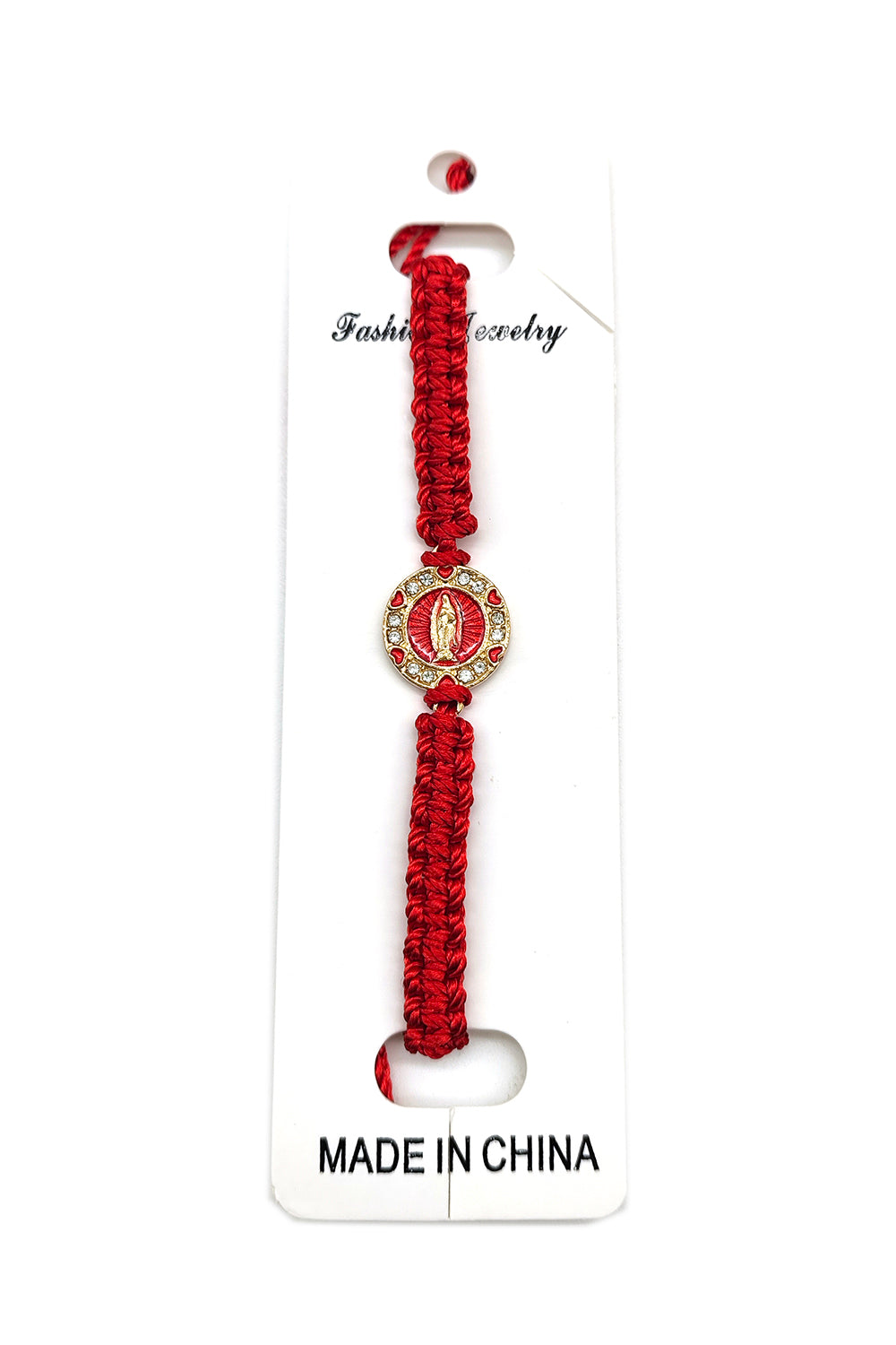 Virgen de Guadalupe Thread Bracelet