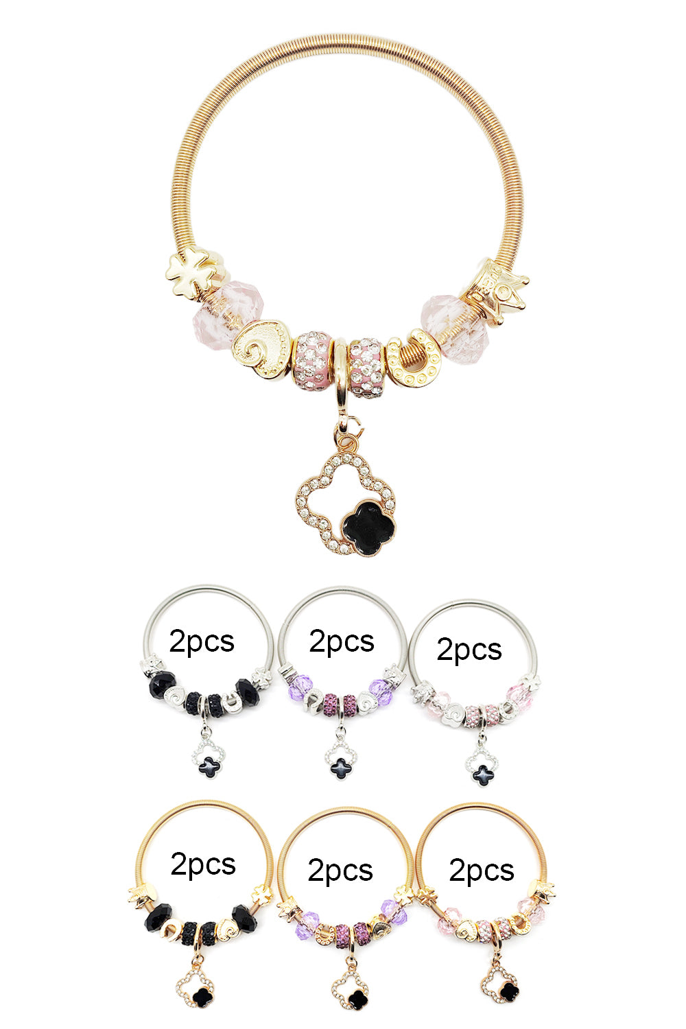 Clover Charm Bracelet