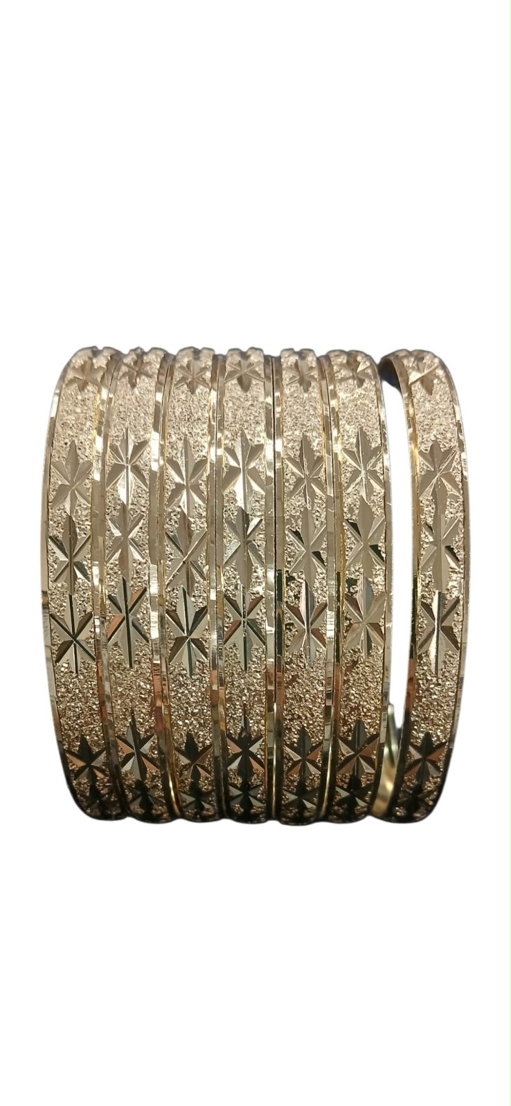 Gold Plated 7-piece Bangle