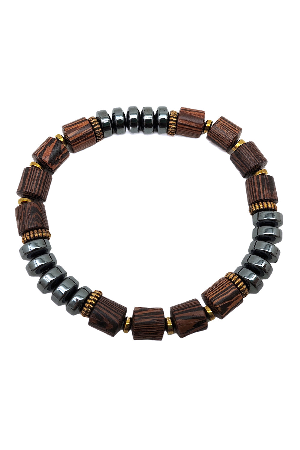 Wooden Beaded Bracelet