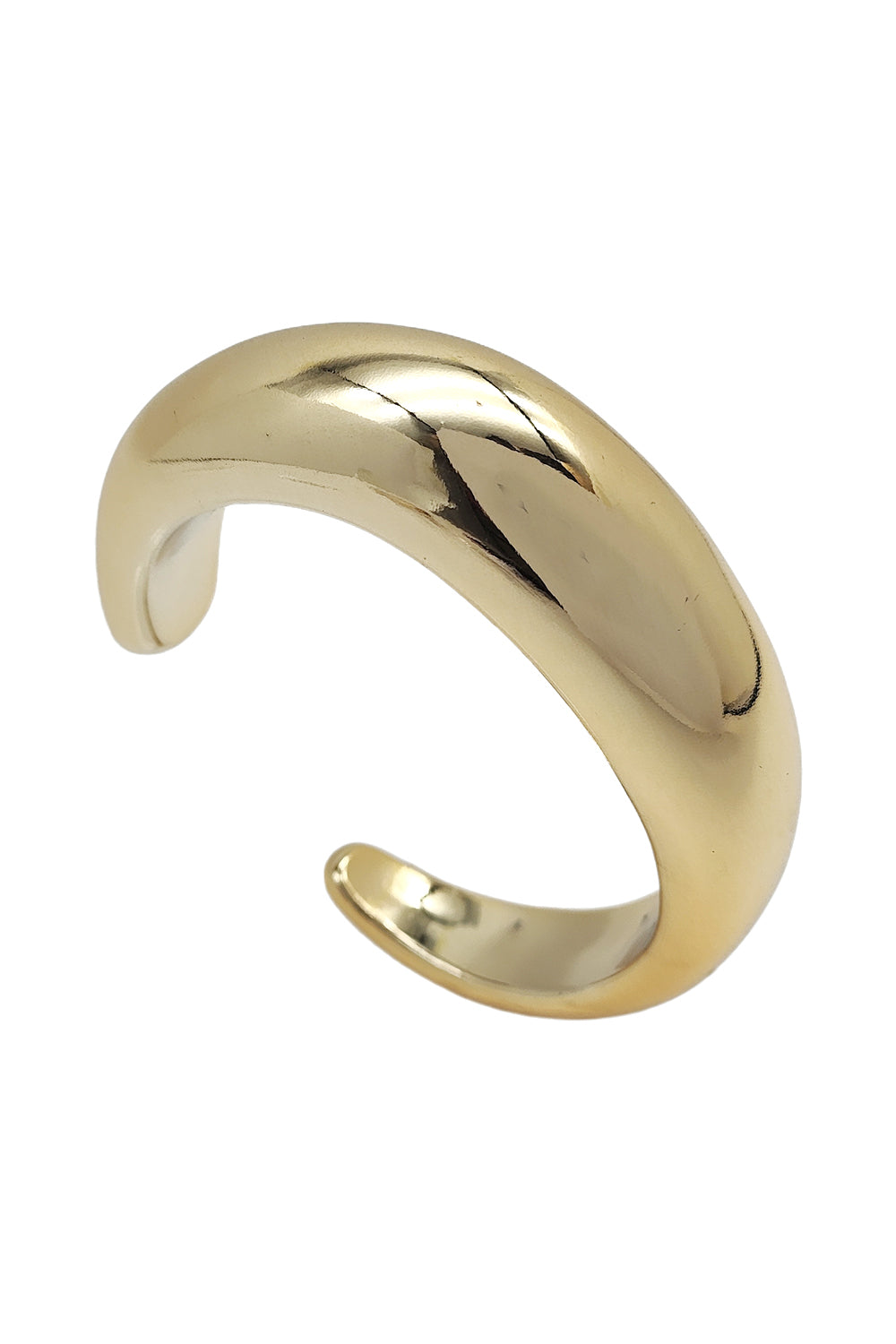 Gold Cuff Statement Bangle
