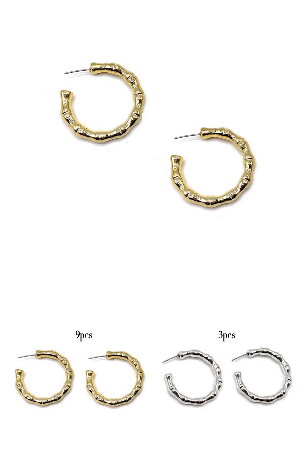Women's Casual Open Hoop Earrings