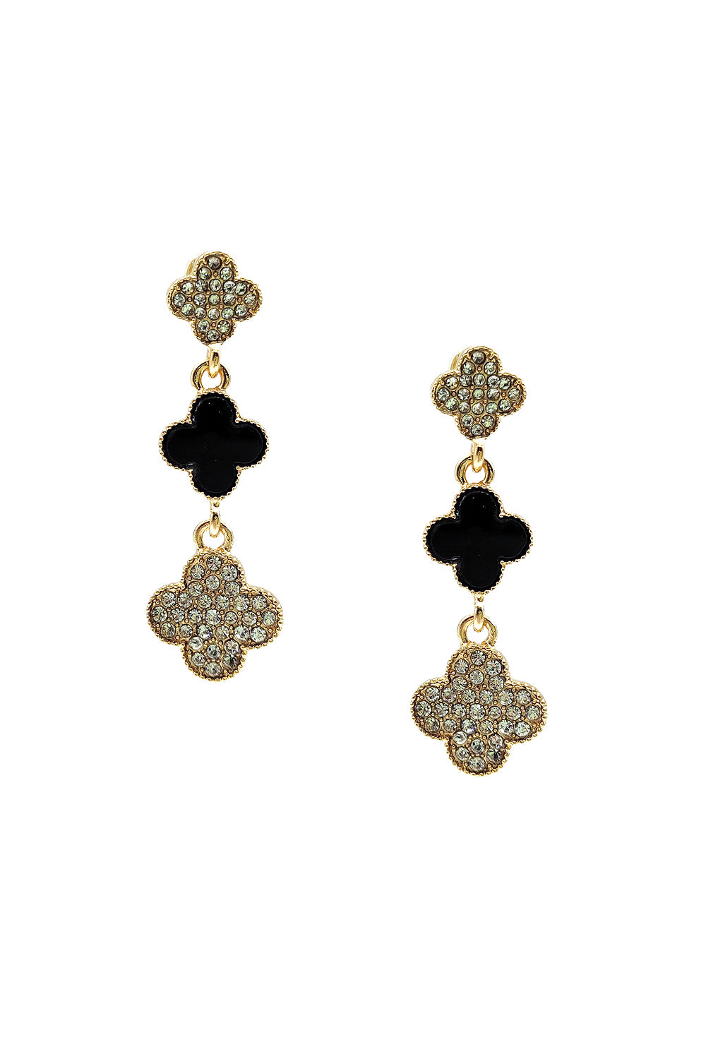Women's Fashion Clover Dangle Earrings