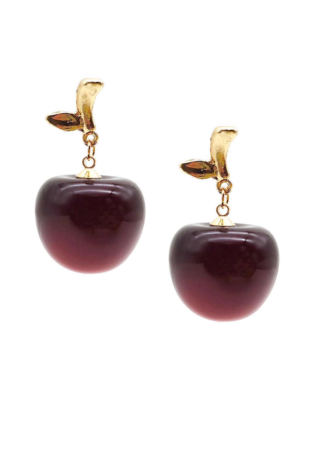 Cherry Design Dangle Earrings
