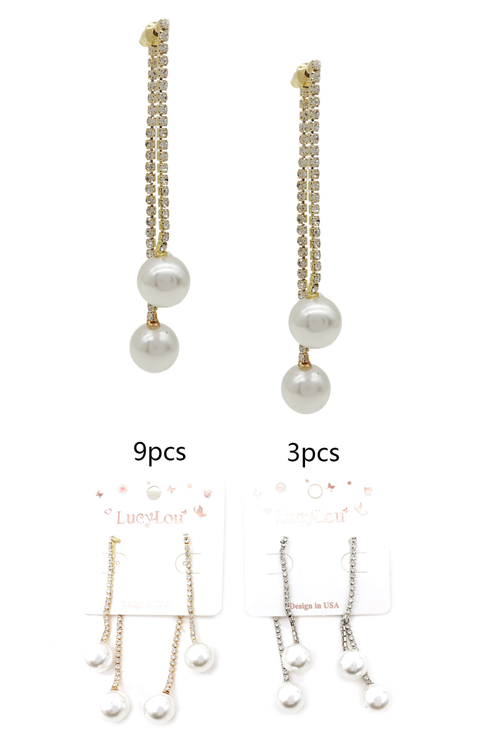 Pearl Dangle Earrings
