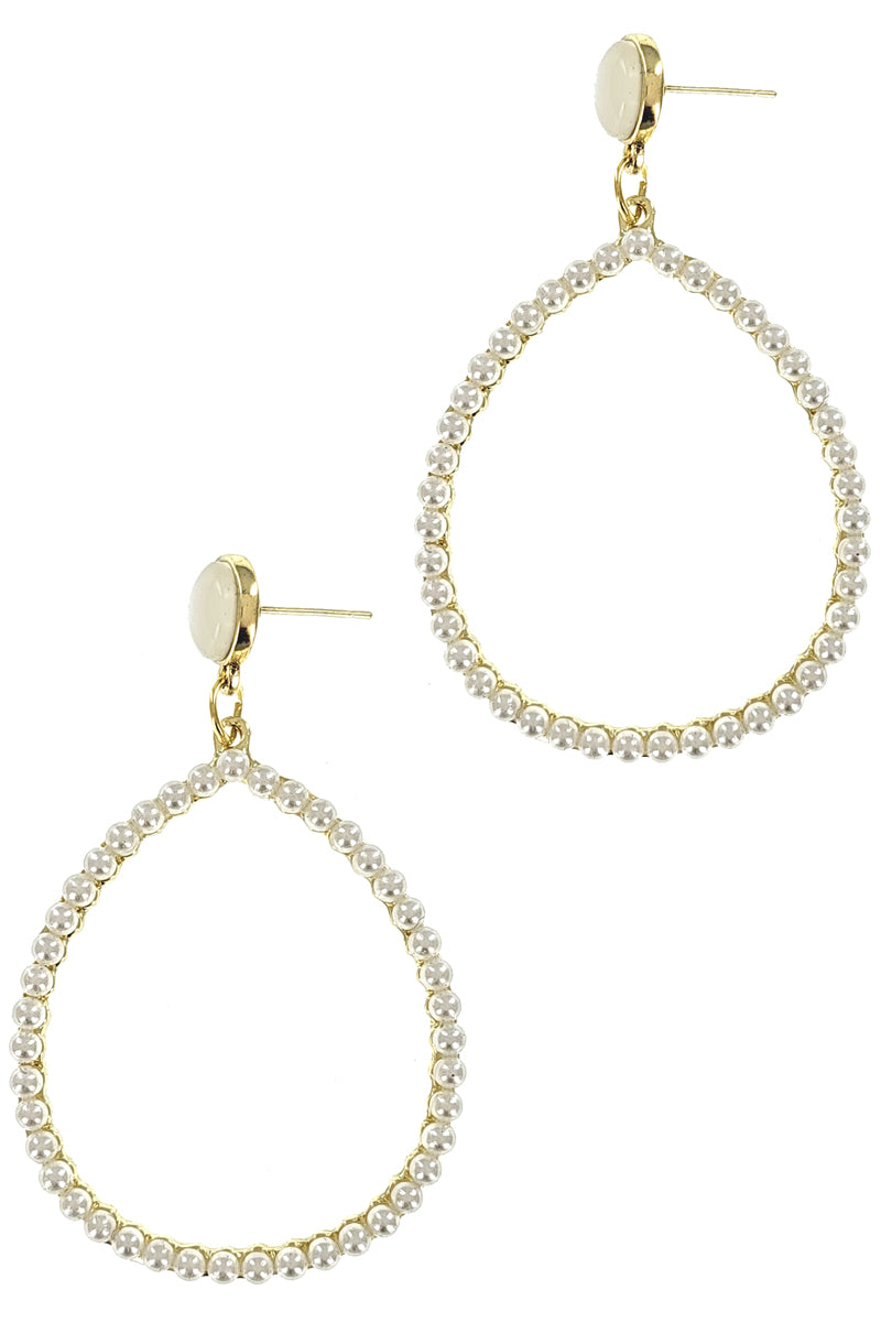Pearl Dangle Drop Earring