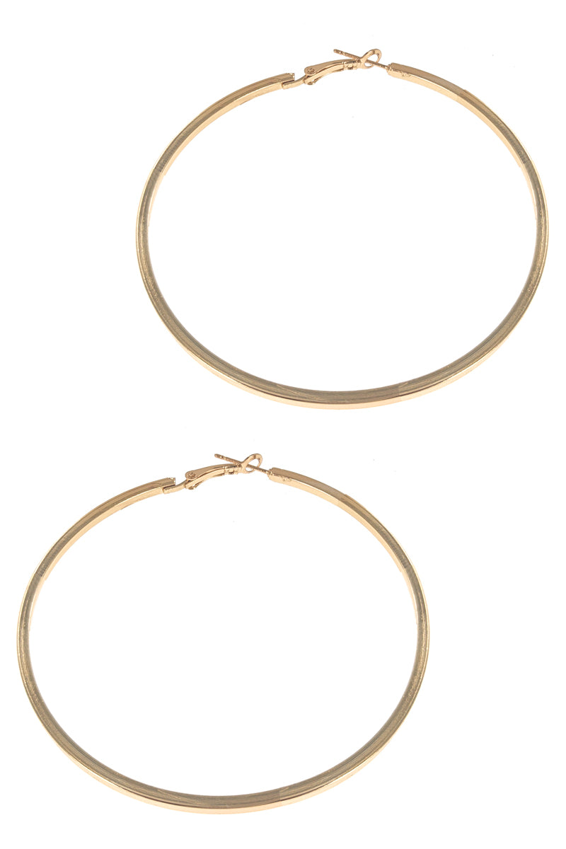 Gold Hoop Earring