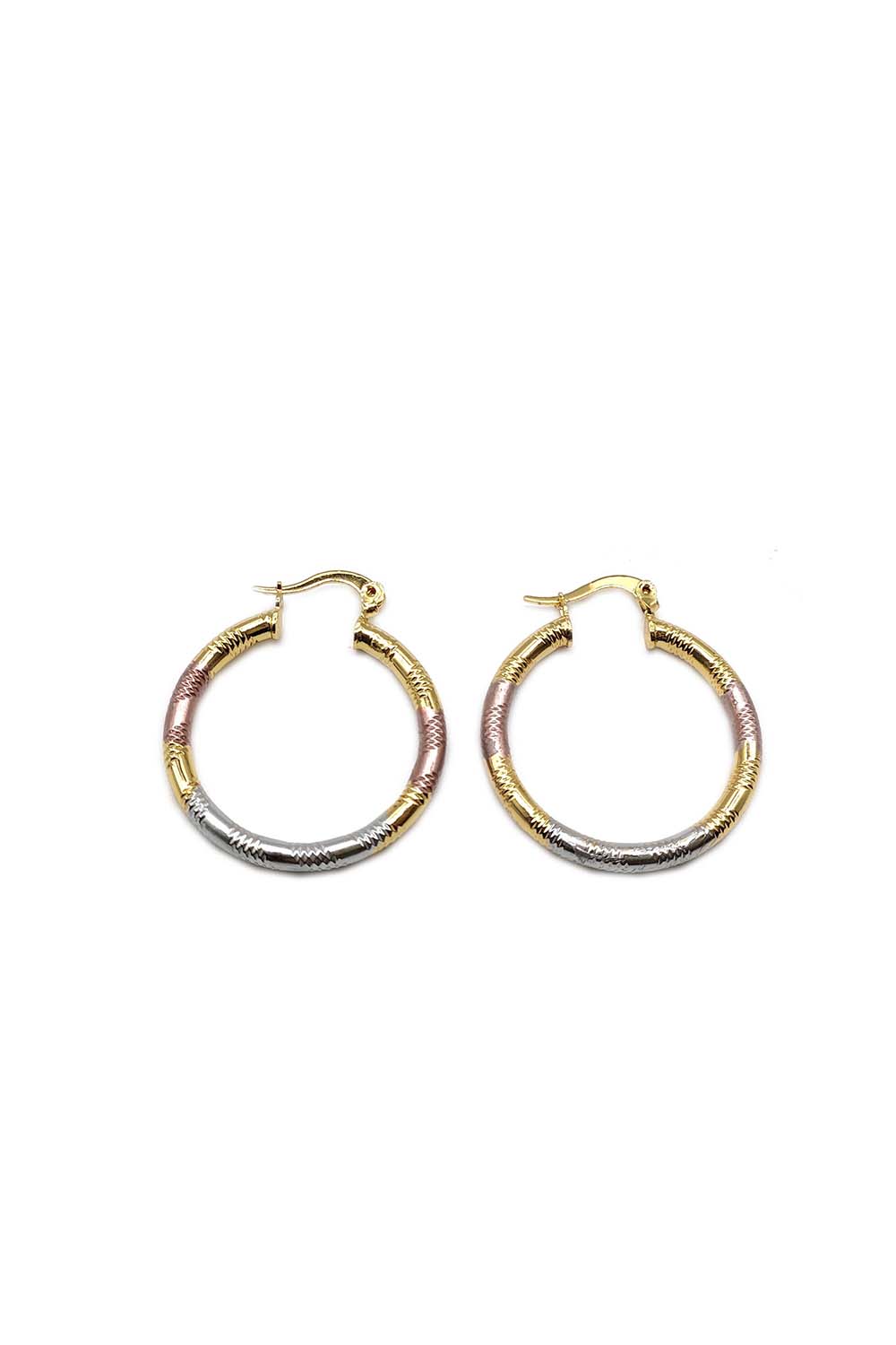 Gold Dipped 30mm Hoop Earring