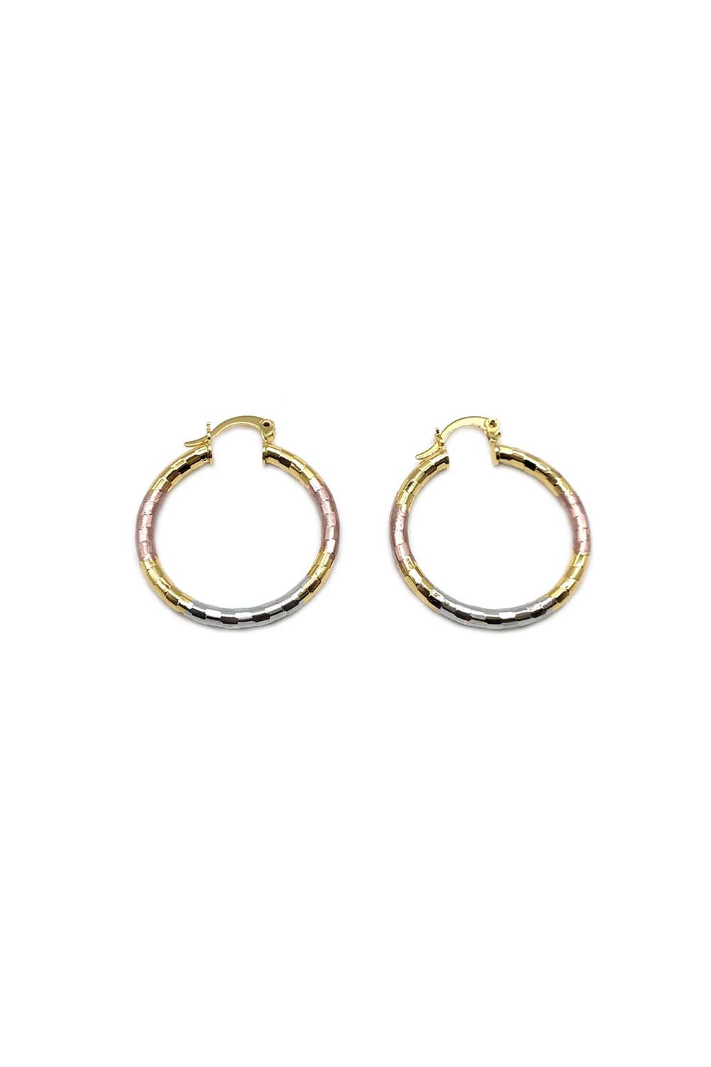 Gold Dipped 30mm Hoop Earring