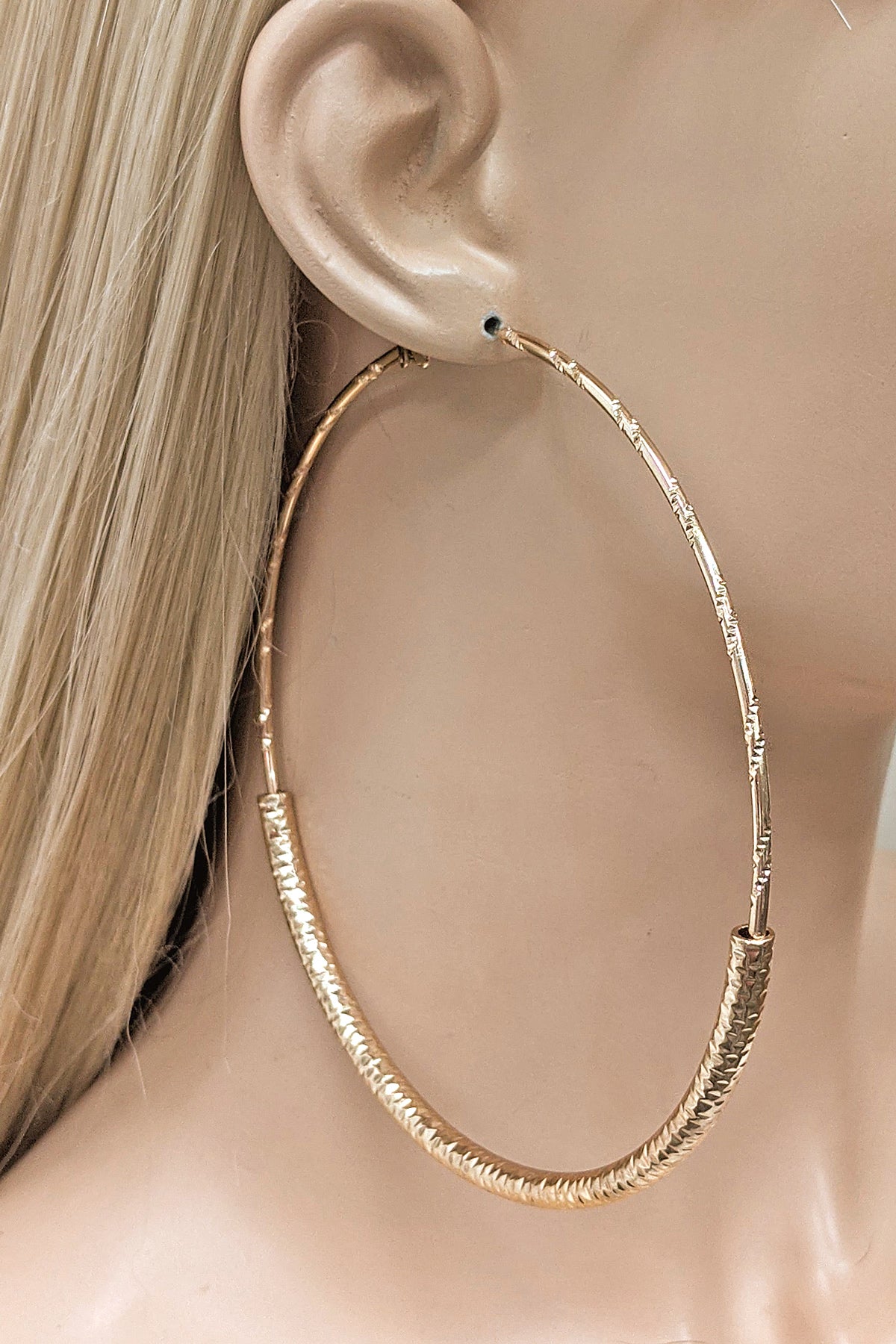 Gold Goop Earring