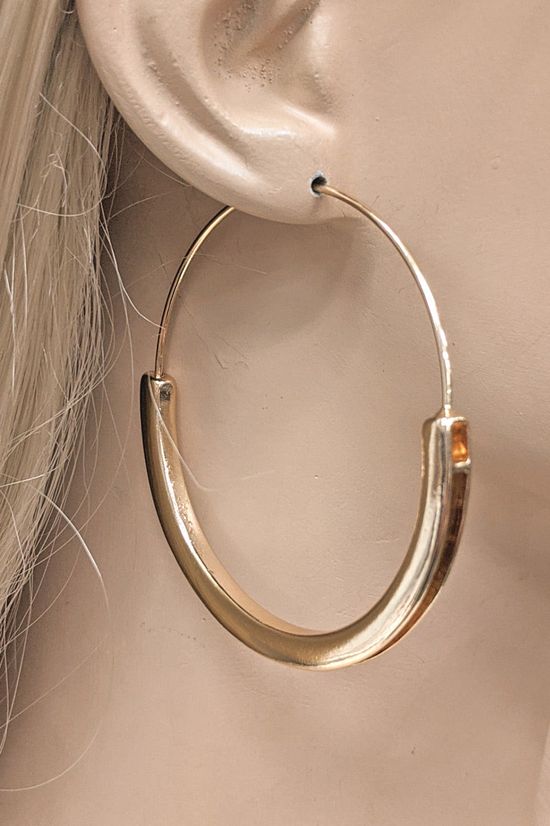 Gold Hoop Earrings