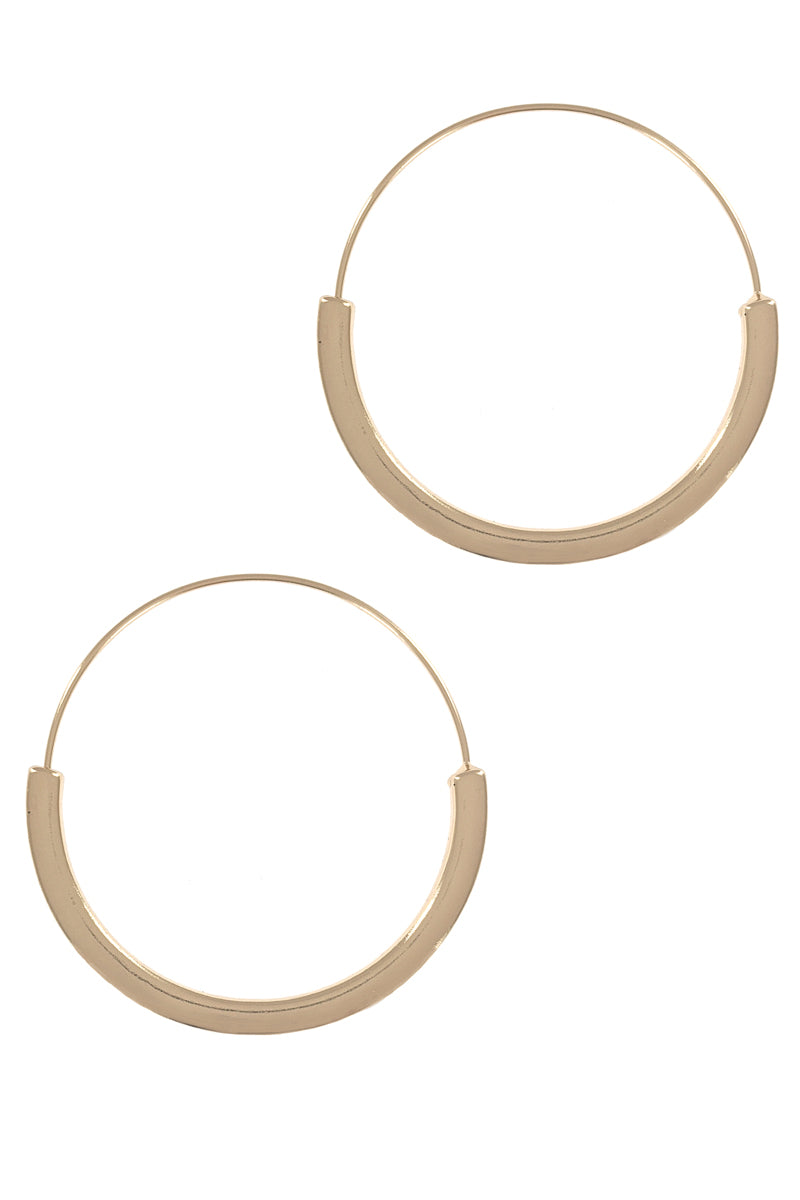 Gold Hoop Earrings