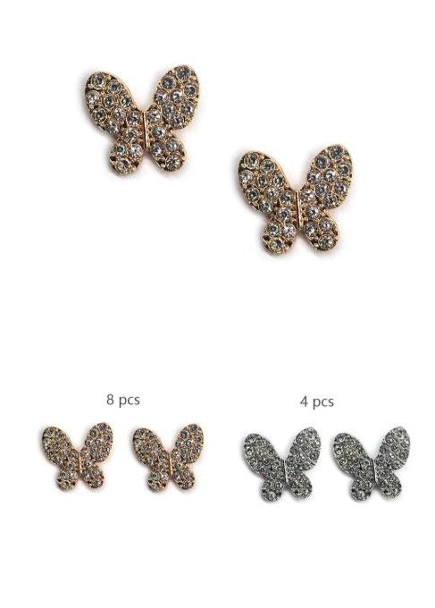 Rhinestones Butterfly Desing