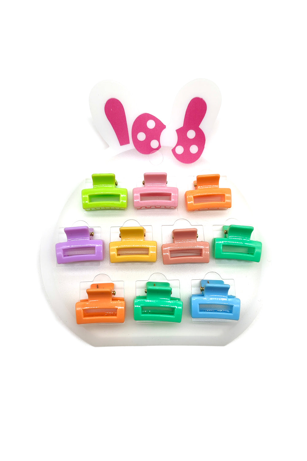 Multi-Color Mini Hair Clips