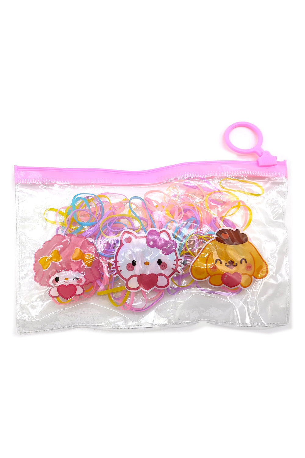 Multi Color Little Girls Elastic Hair Rubber Bands