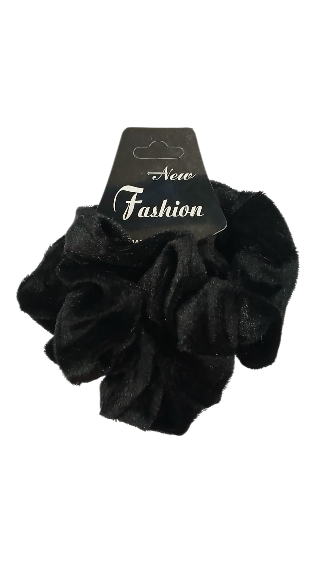 Black Velvet 3 piece Hair Scrunchies