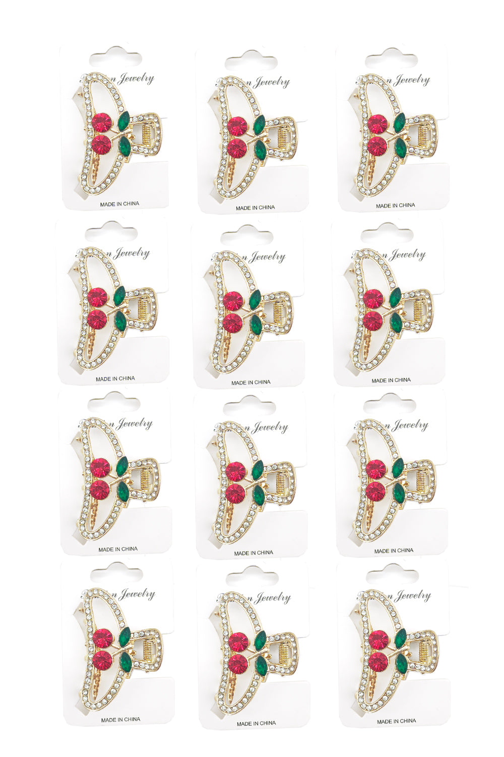 Cherry Design Hair Claw Clip