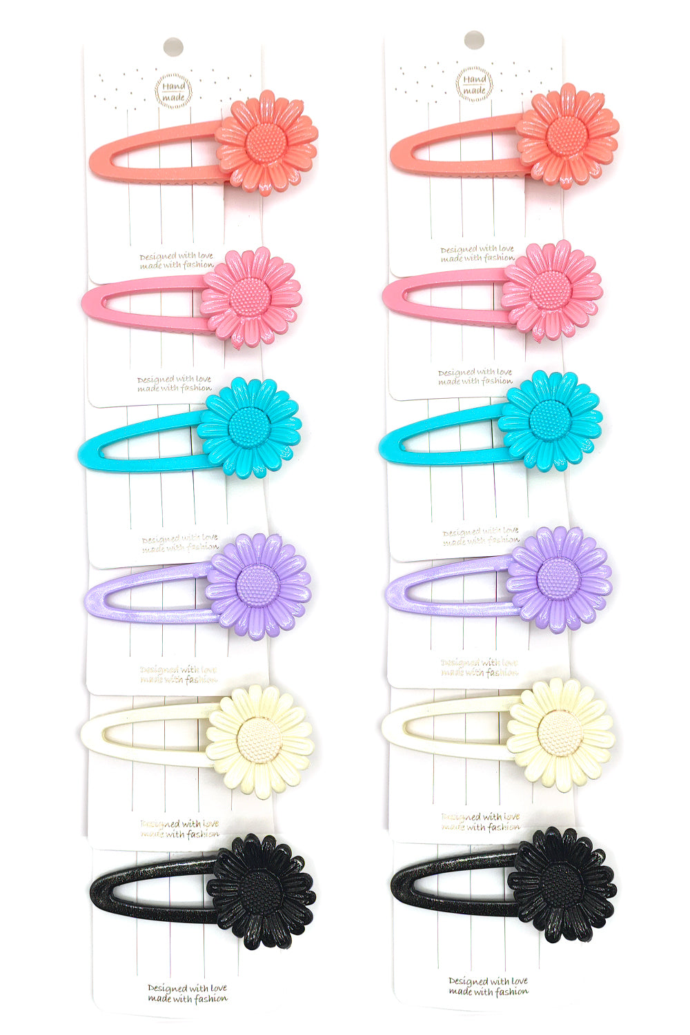 Daisy French Flat Hair Clip