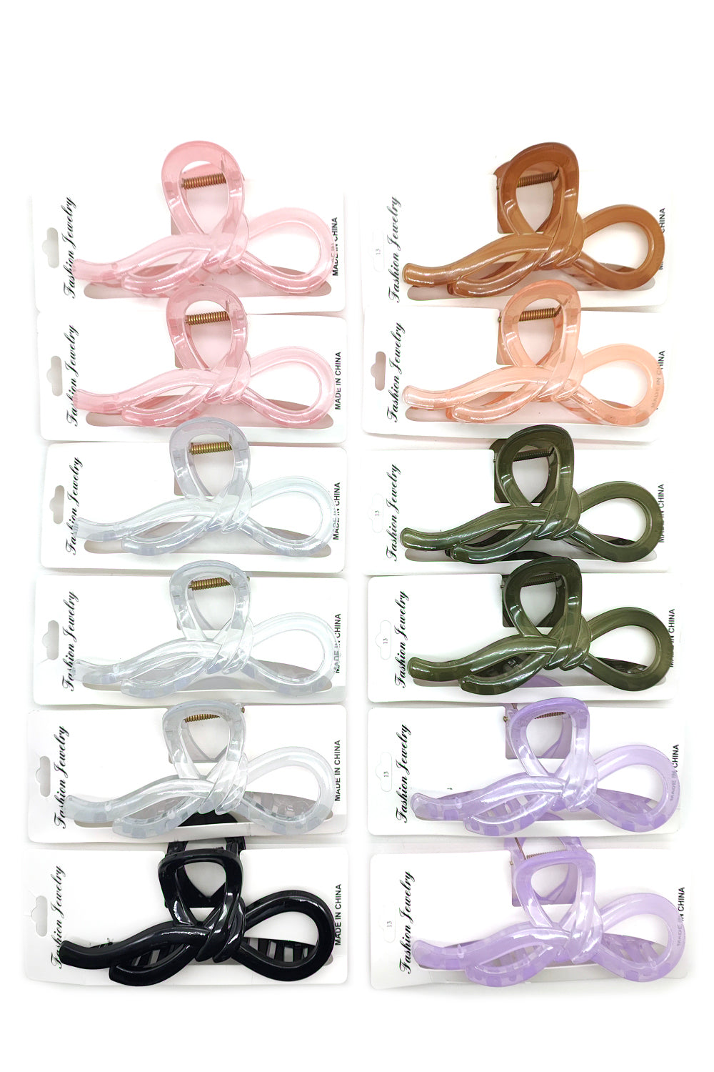 Bow Hair Claw Clip