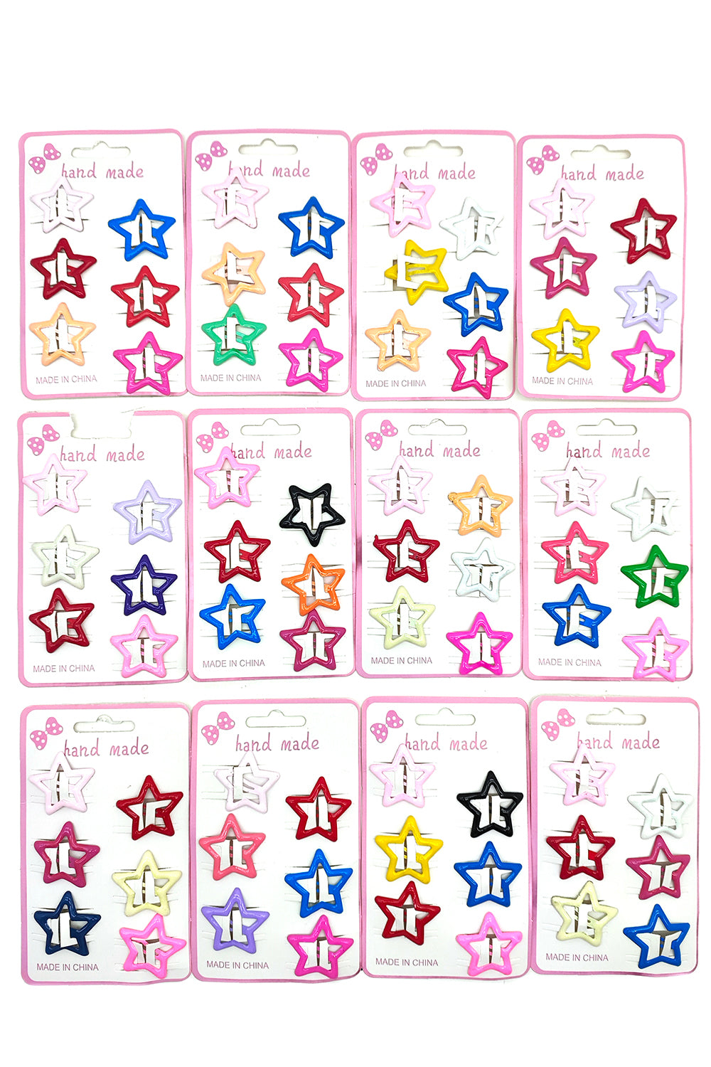 Star Snap Hair Clips
