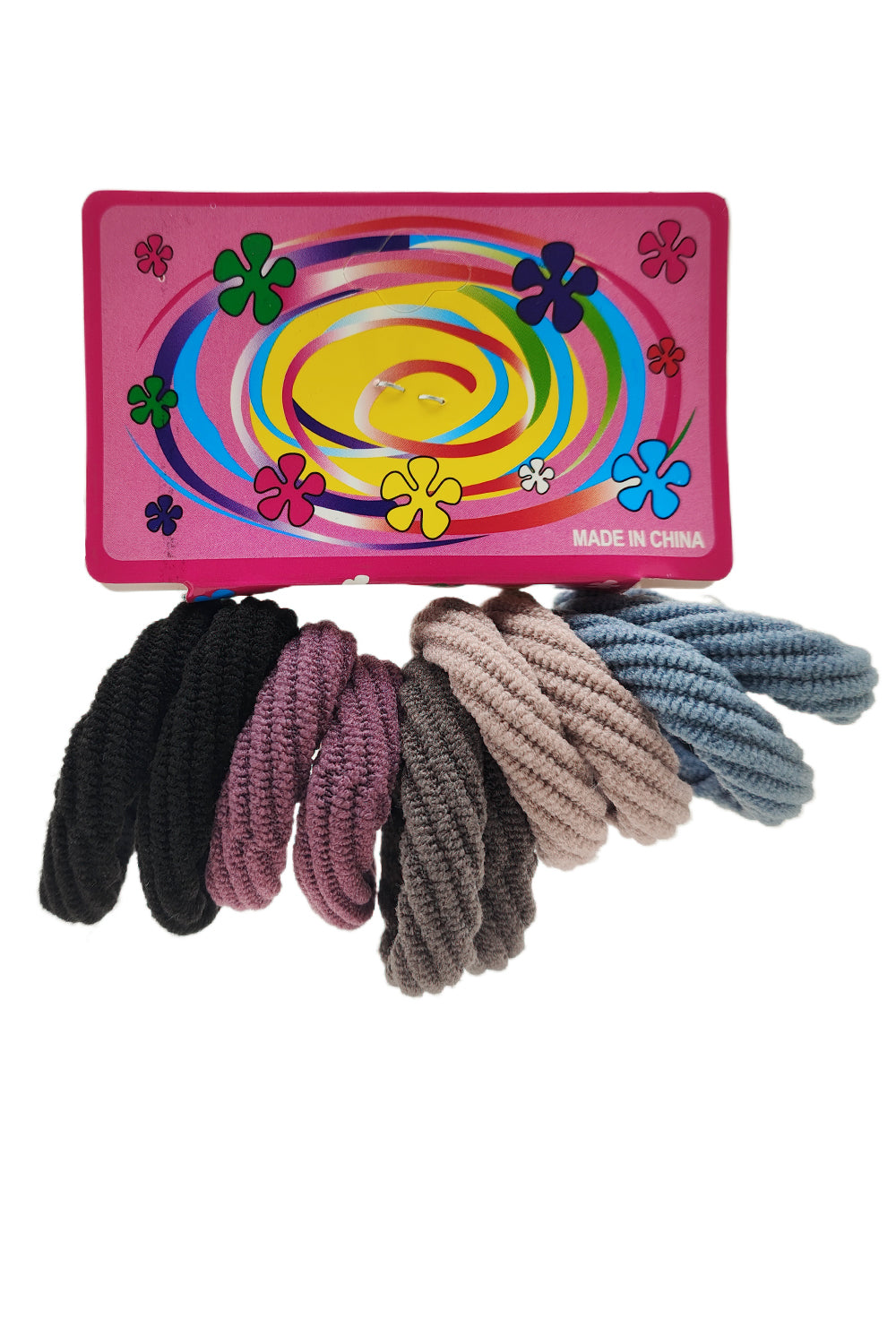 Multi-Color Seamless 10-piece Hair Ties