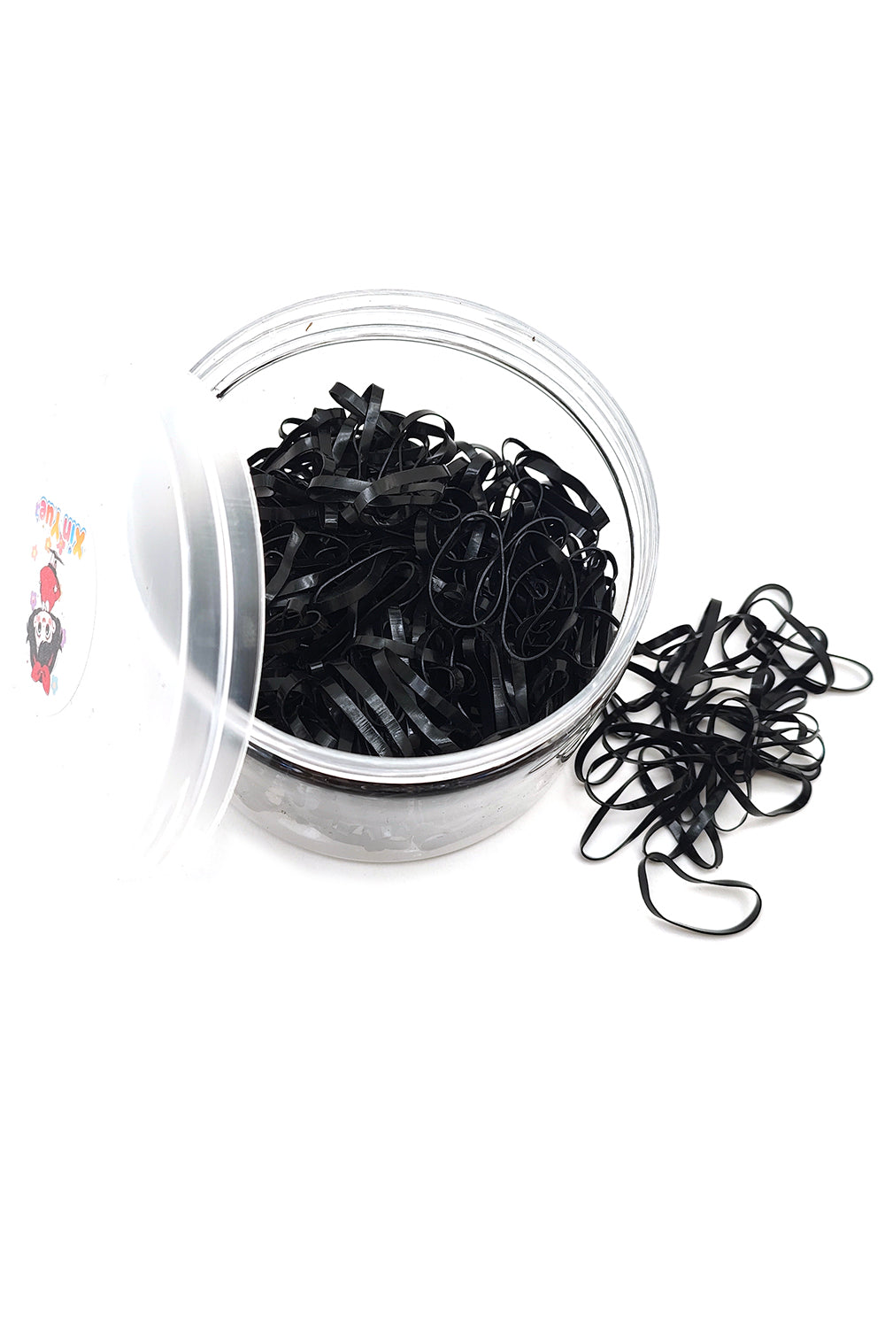 Black Rubber Band Hair Ties