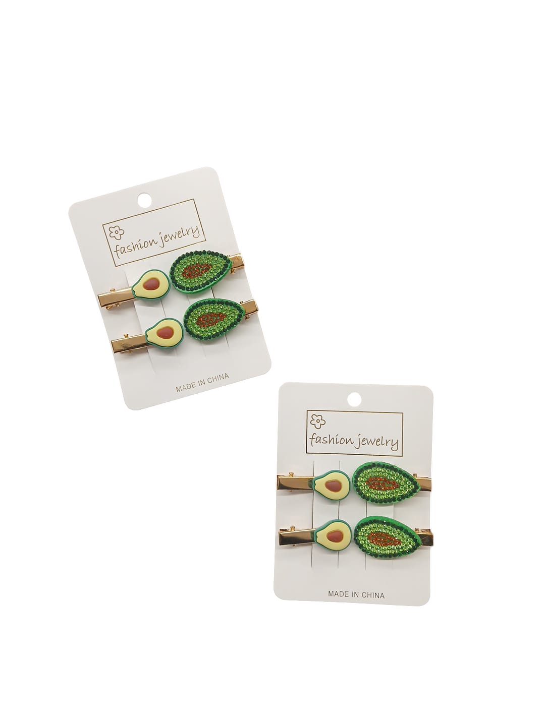Avocado Design Girls Hair Clip