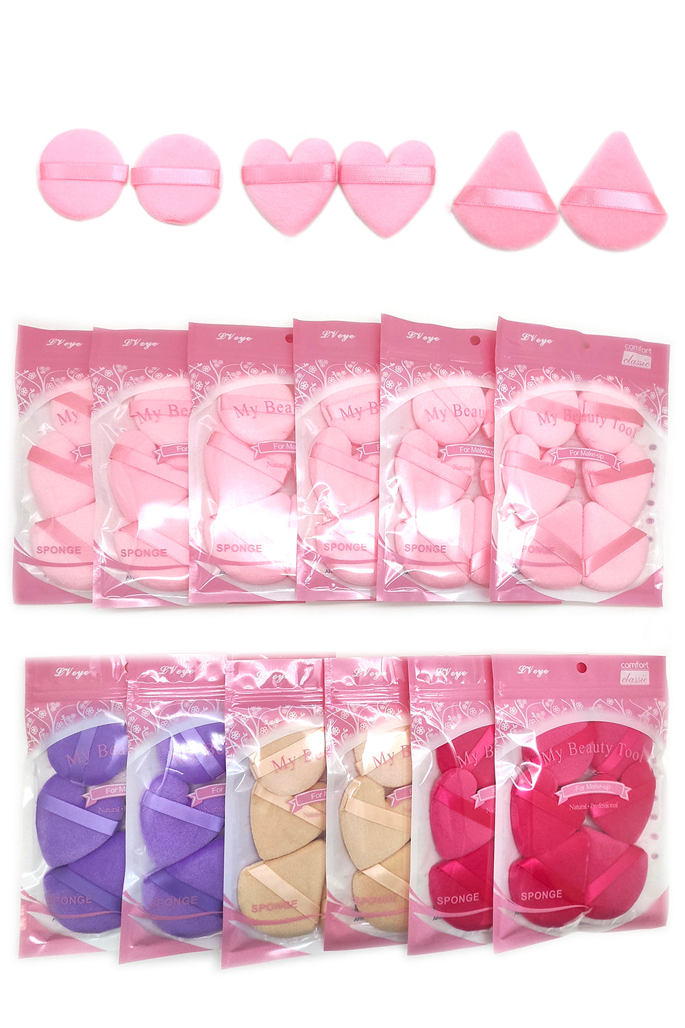 6-Piece Powder Puff Set