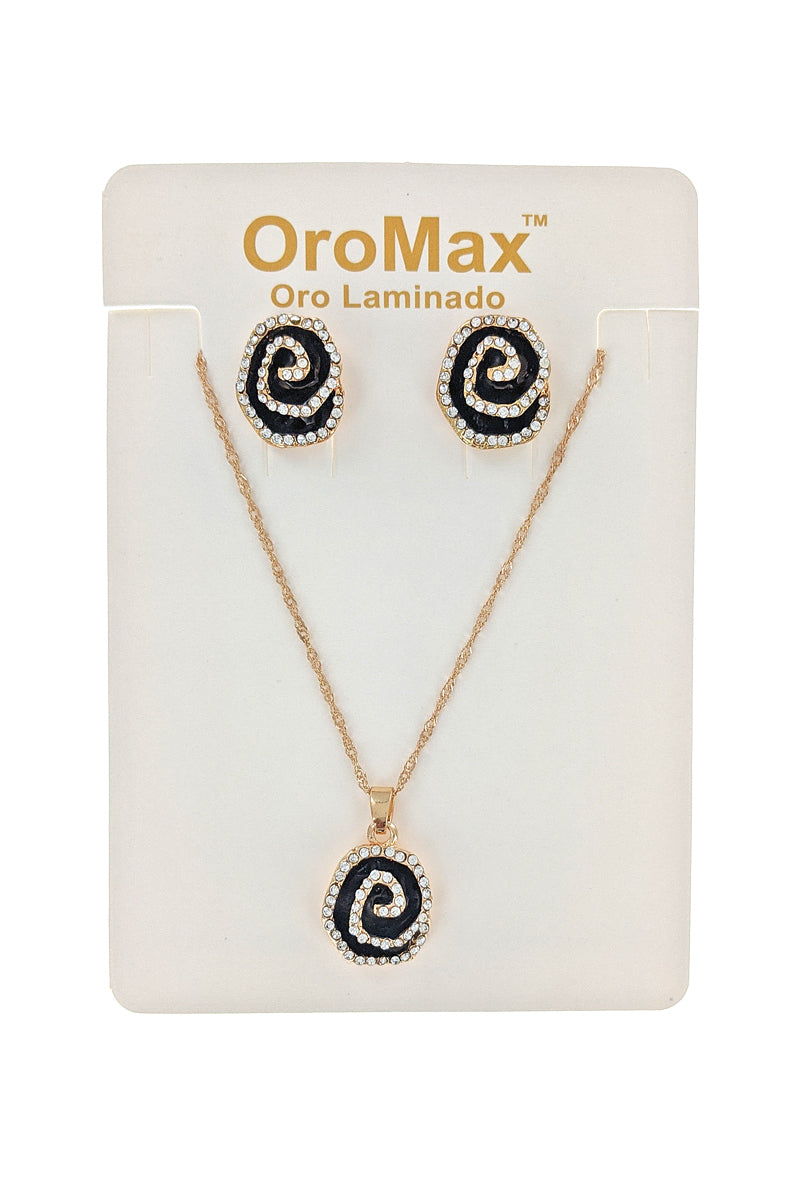 Gold Dipped Necklace Set