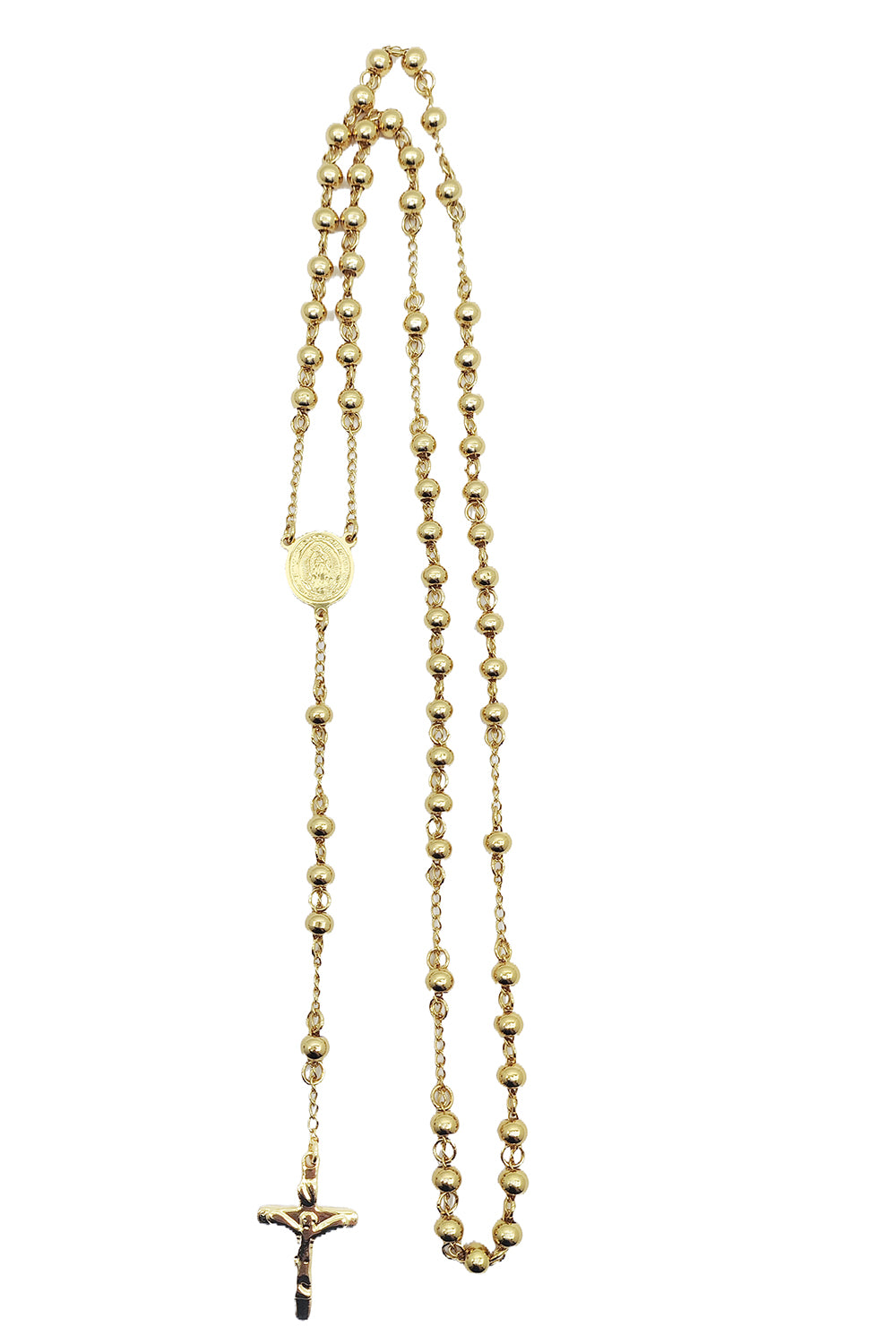 Gold Stainless Steel Rosary