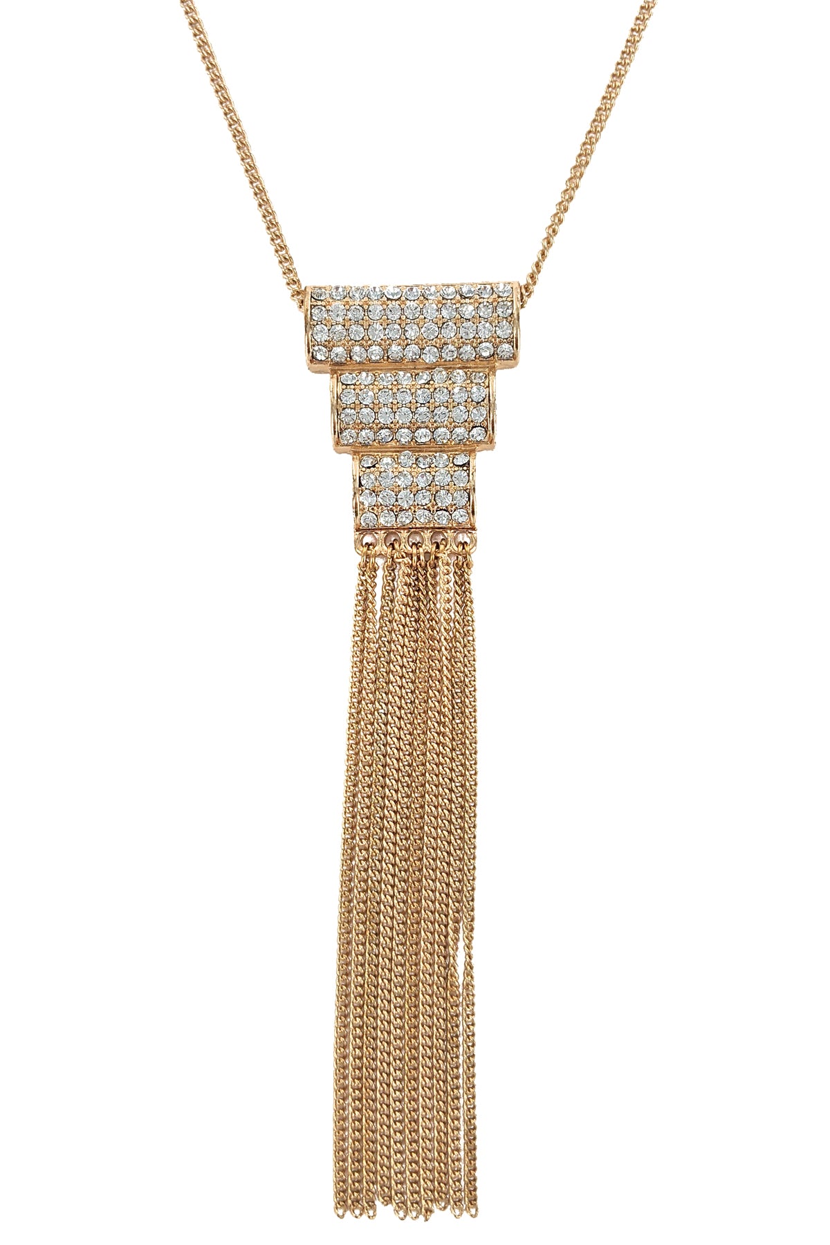 Women's Tassel Pendant Necklace Set