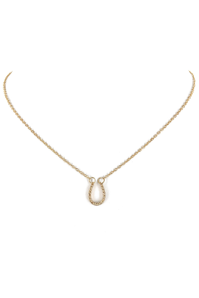 Horseshoe Pendant Necklace