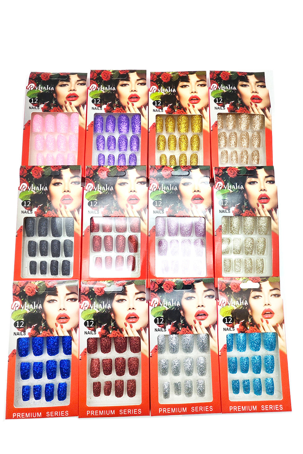Glitter Press-On Nials