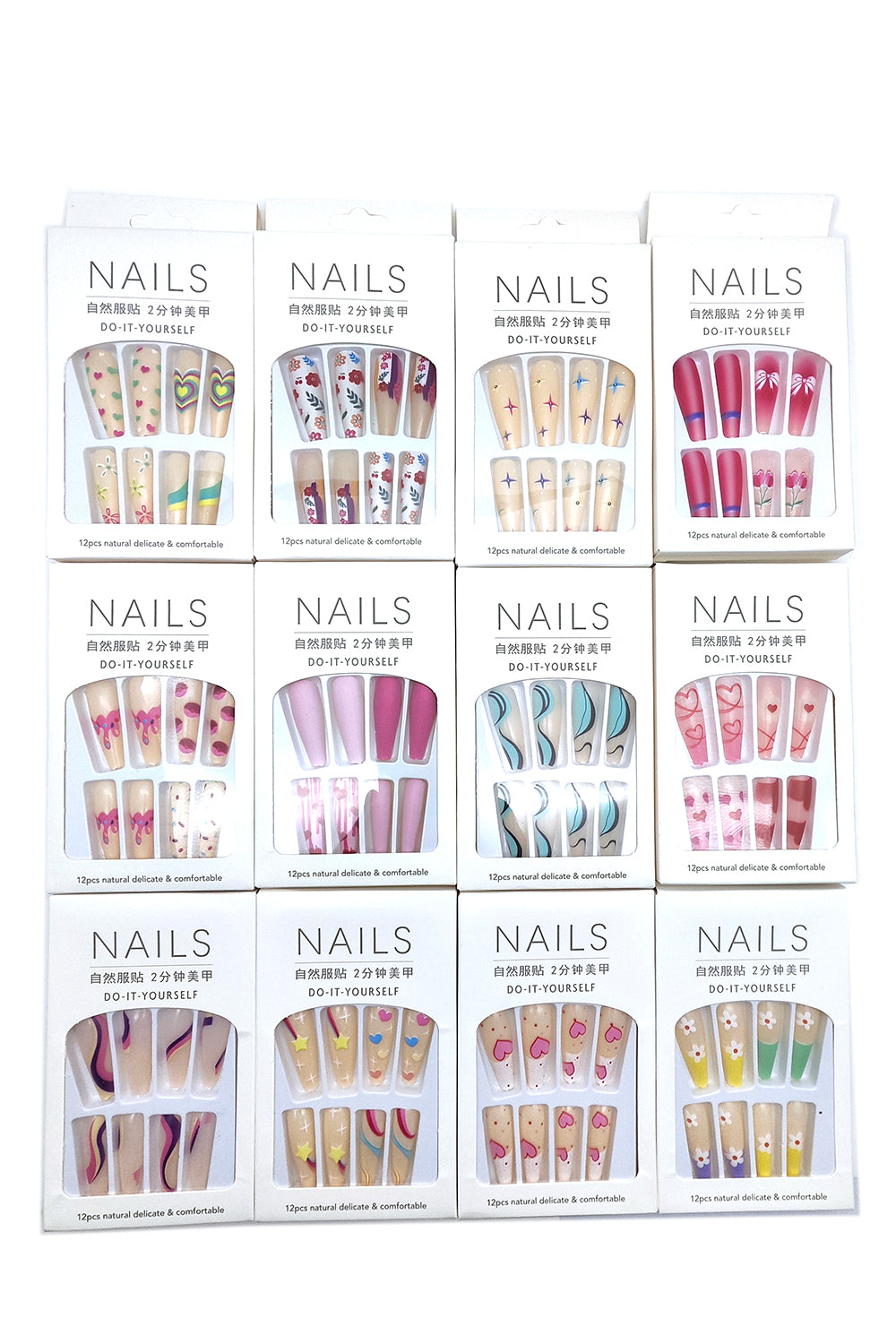 Mix Designs Ballerina Press-On Nails