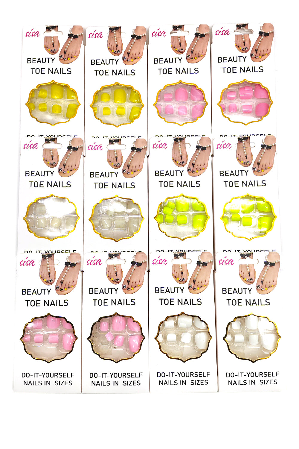 Solid Color Press-on Toenails