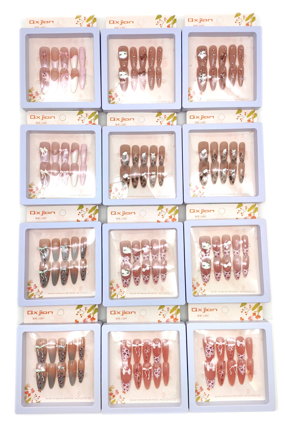 Mix Designs Ballerina Press-On Nails