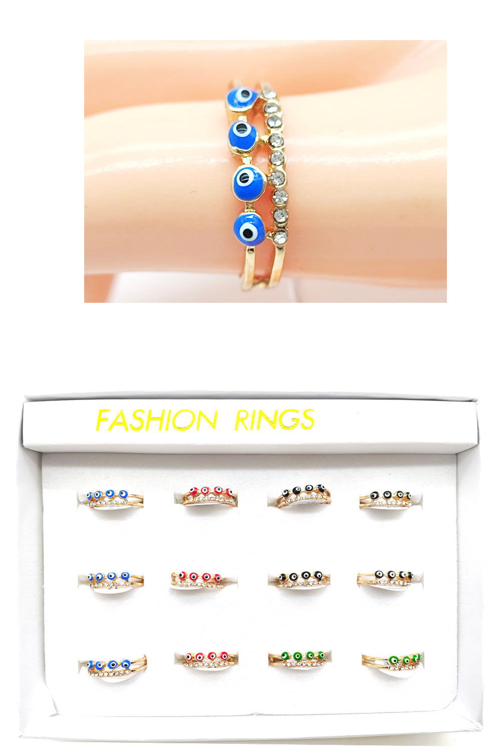 Evil Eye Fashion Rings