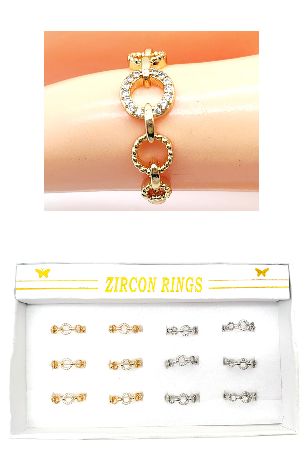 Geometric Fashion Rings