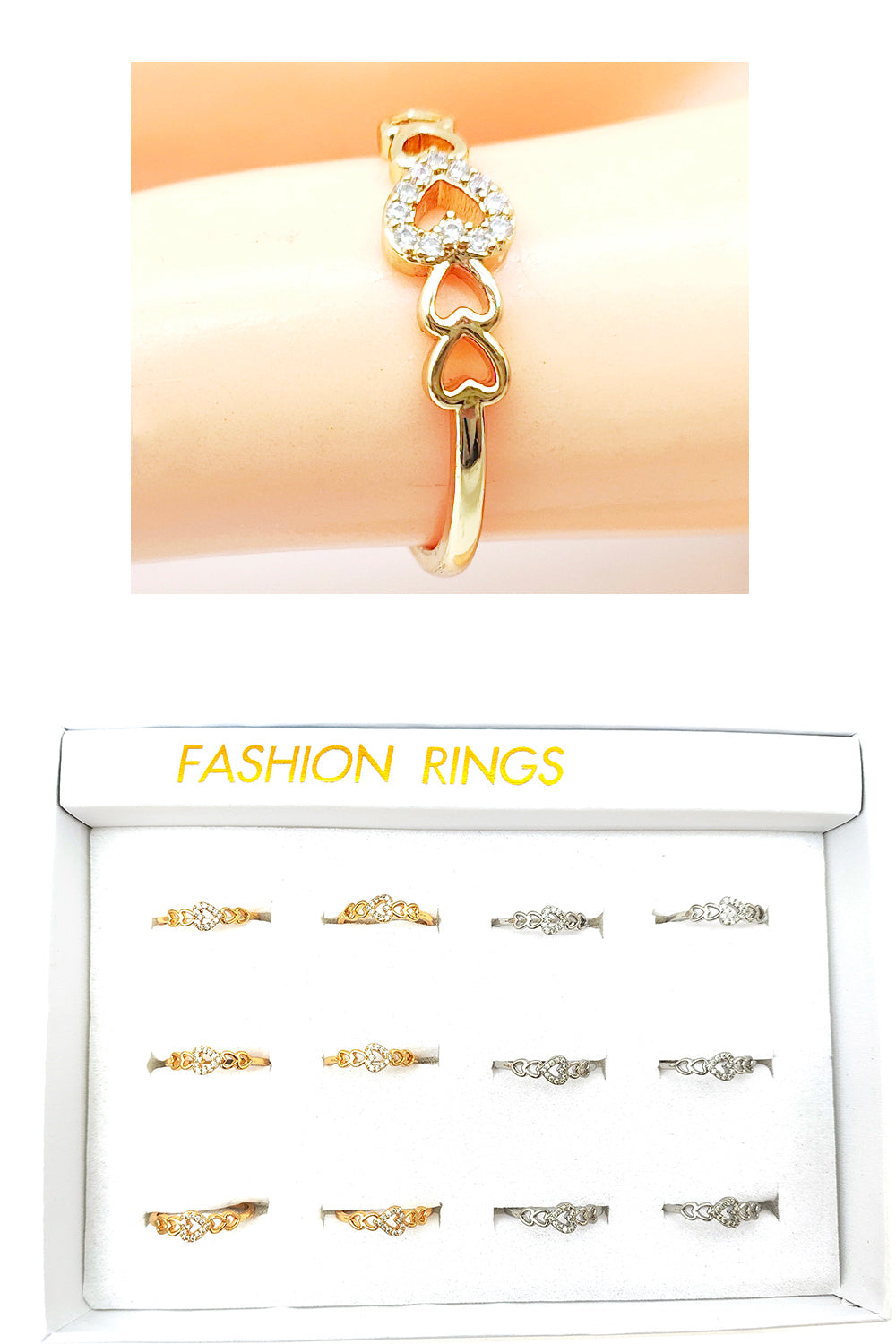 Dainty Heart Fashion Ring