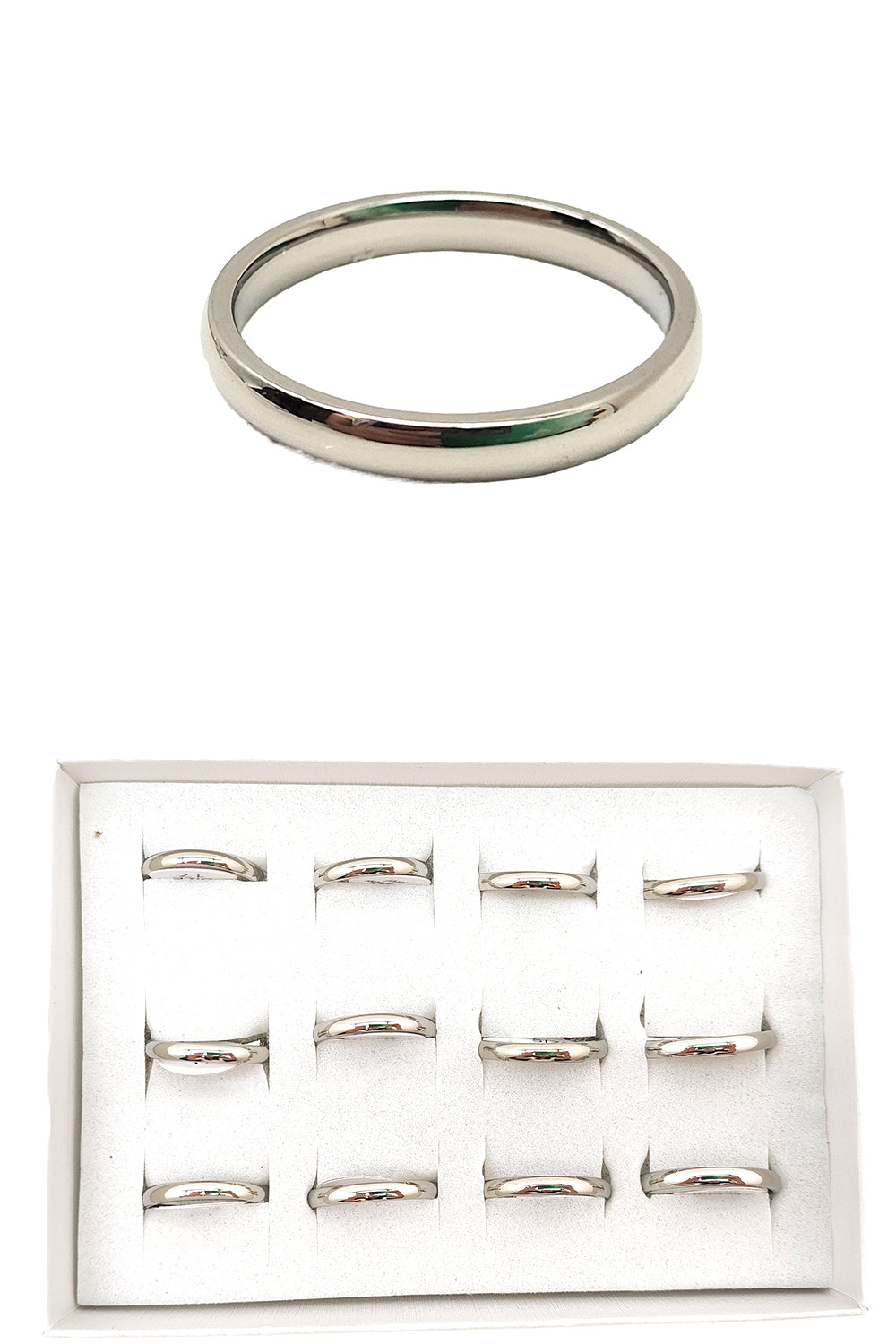 Stainless Steel Silver Ring