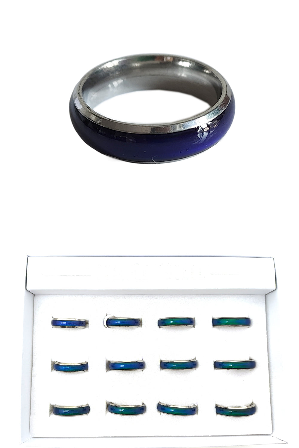 Stainless Steel Mood Ring