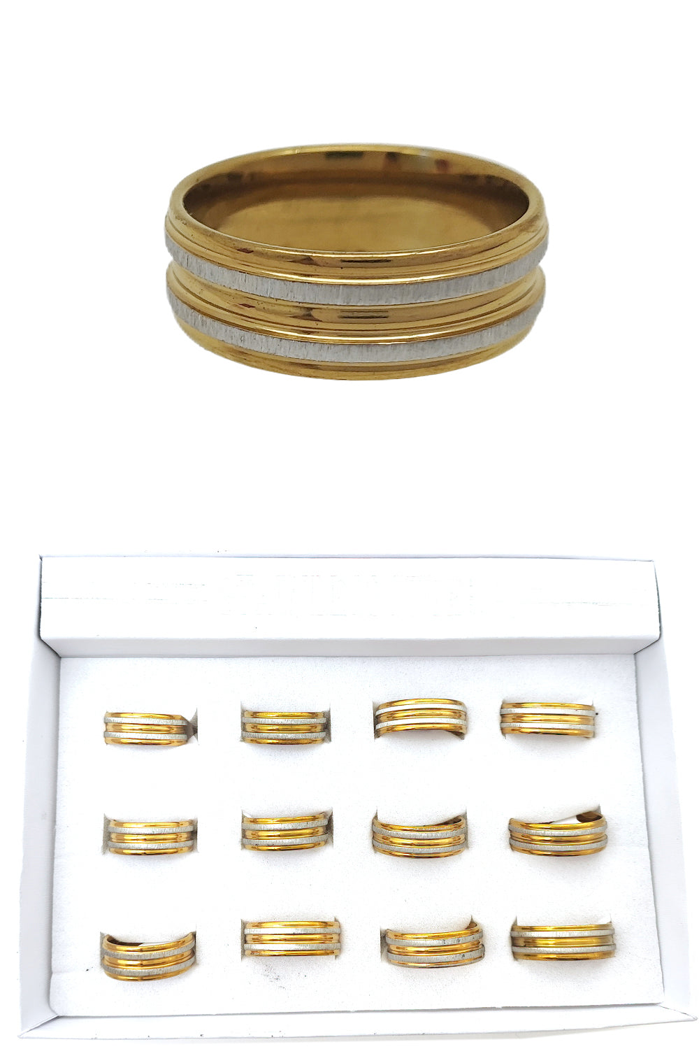 Gold Stainless Steel Ring