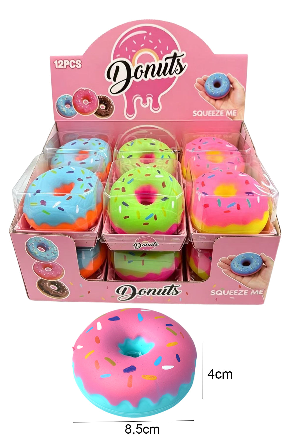 Sprinkle Donut Squishy