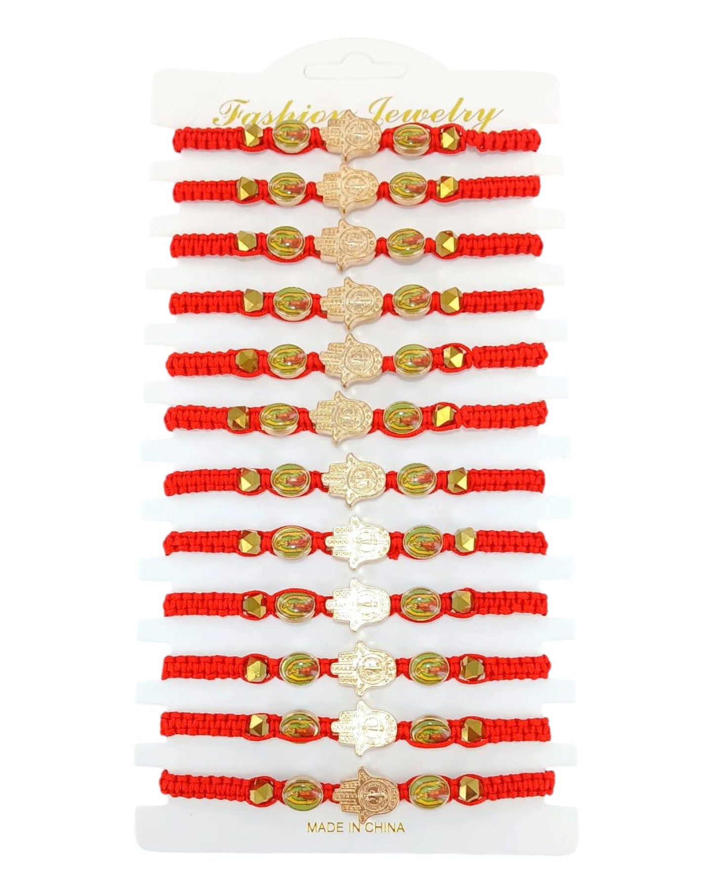 Hamsa Hand Adjustable Thread Bracelet