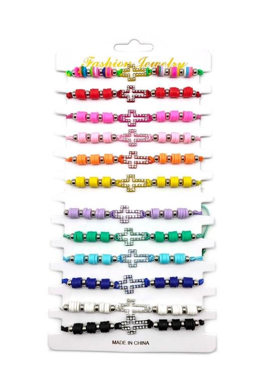 Cross Bracelet Decor