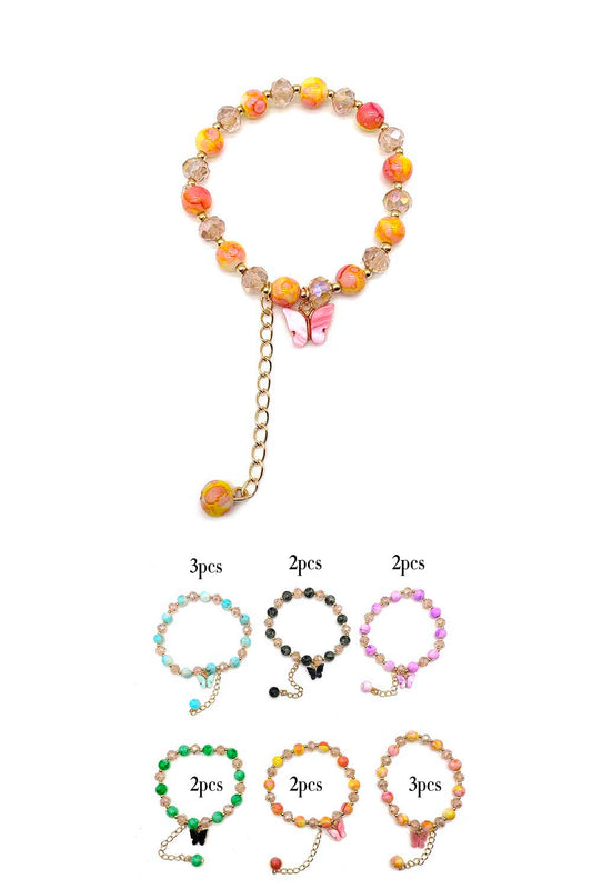 Beaded Butterfly bracelet