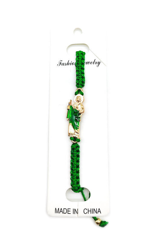 San Judas Tadeo Thread Bracelet