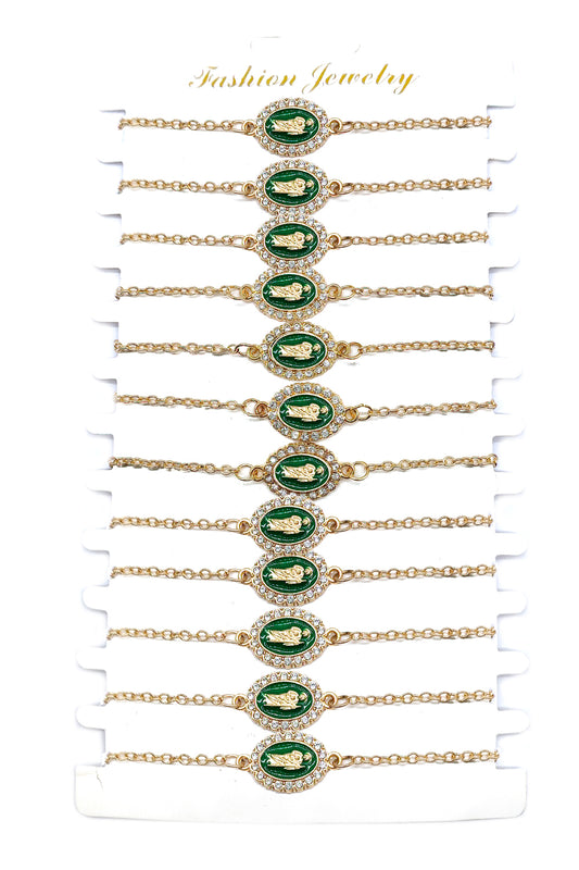 San Judas Tadeo Link Bracelet